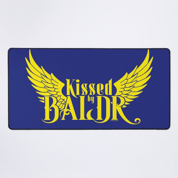 Item preview, Kissed by Baldr - Funny Norse God Gift (Gold) designed and sold by odinodinasatro.