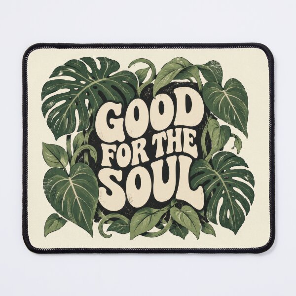 Item preview, Good for the soul with plant leaves designed and sold by anytka.