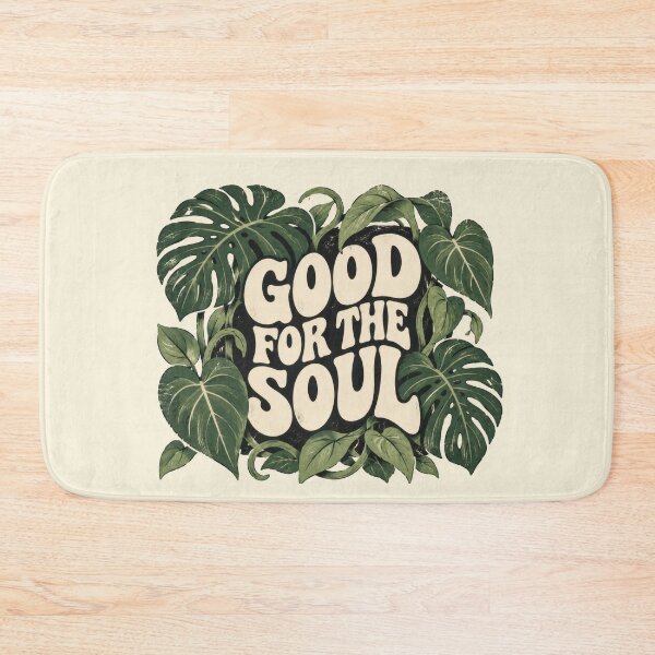Item preview, Good for the soul with plant leaves designed and sold by anytka.