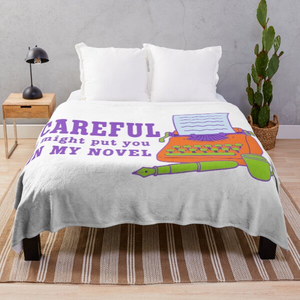 Item preview, Careful I might put you in my novel - funny writer author humor designed and sold by GagShots.