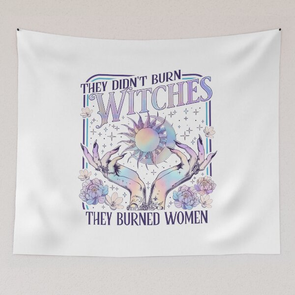 Item preview, They Didn’t Burn Witches They Burned Women designed and sold by woodnsheepee.