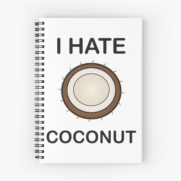 Item preview, I Hate Coconut - Funny Picky Eater Gift designed and sold by I HATE IT!.