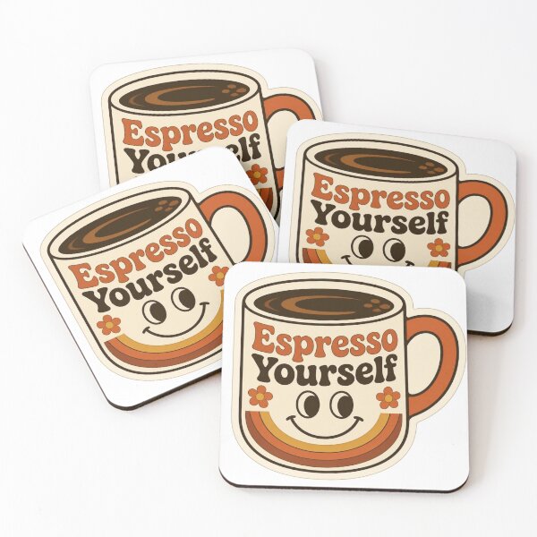 Item preview, Espresso Yourself Retro Mug designed and sold by Stylestickers55.