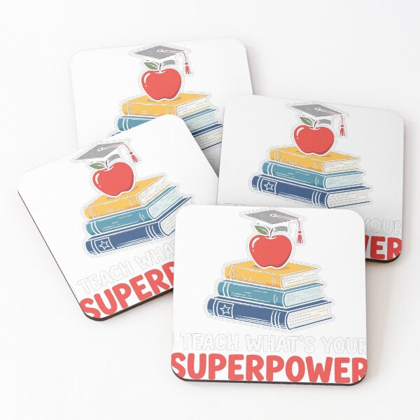Item preview, I Teach What's Your Superpower Funny Teacher Shirt designed and sold by Djbobbi.