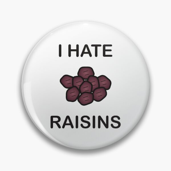 Item preview, I Hate Raisins - Funny Picky Eater Gift designed and sold by I HATE IT!.