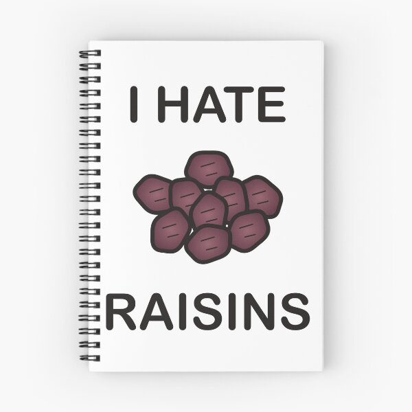 Item preview, I Hate Raisins - Funny Picky Eater Gift designed and sold by I HATE IT!.