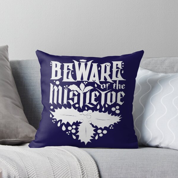 Item preview, Beware of the Mistletoe - Funny Norse Yule (White) designed and sold by odinodinasatro.