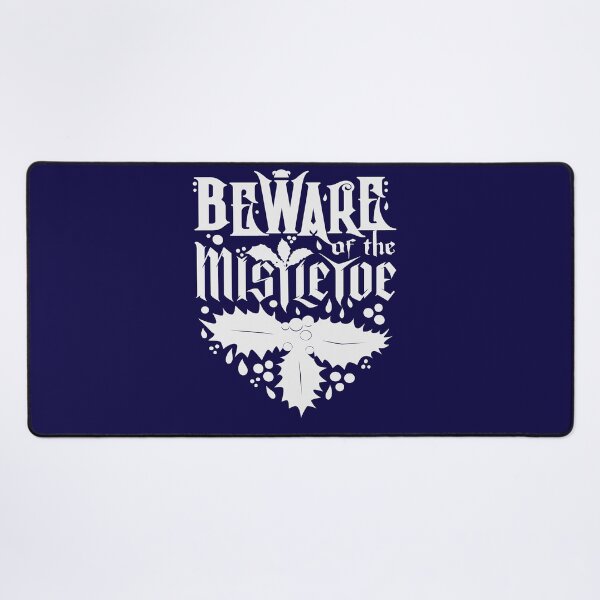 Item preview, Beware of the Mistletoe - Funny Norse Yule (White) designed and sold by odinodinasatro.