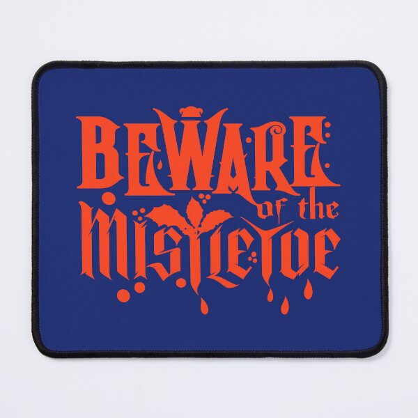Item preview, Beware of the Mistletoe - Funny Norse Yule (Red) designed and sold by odinodinasatro.