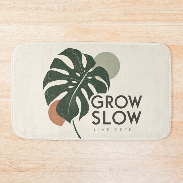 Item preview, Grow slow and live deep with nature designed and sold by anytka.