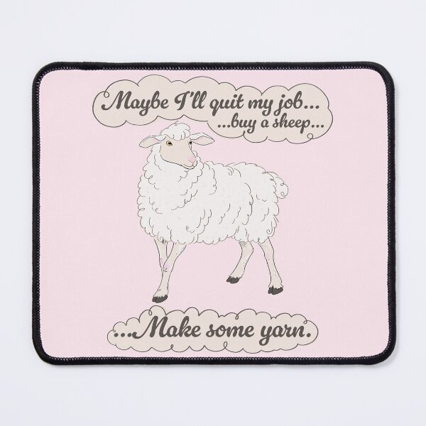Item preview, Dreams of Sheep and Quitting designed and sold by pat-tea.