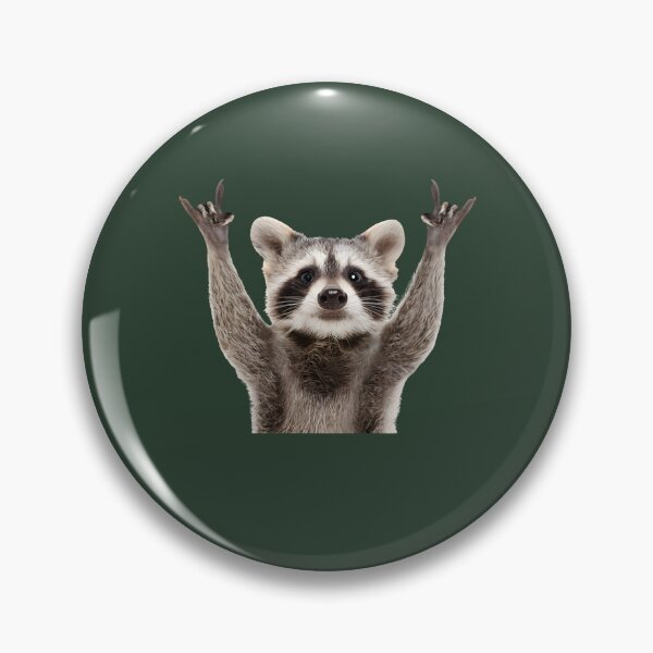 Item preview, Jimothy Raccoon Rock Sign  Oversized T-Shirt designed and sold by ONTCdesign.
