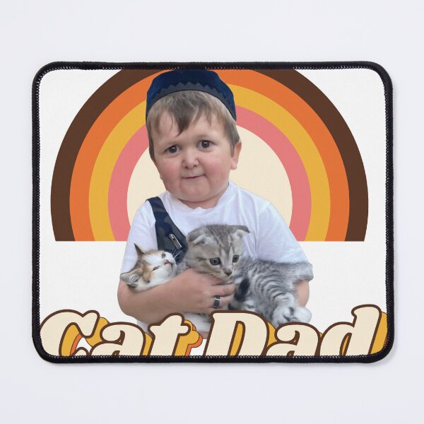 Item preview, Cat Dad Hasbulla Retro 70s designed and sold by TeamHasbulla.