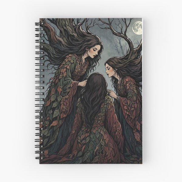 Item preview, Autumn Witches of the Wild Wood designed and sold by Roberta Calabrese.