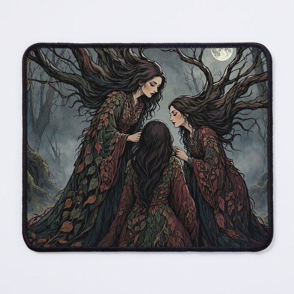Item preview, Autumn Witches of the Wild Wood designed and sold by Roberta Calabrese.