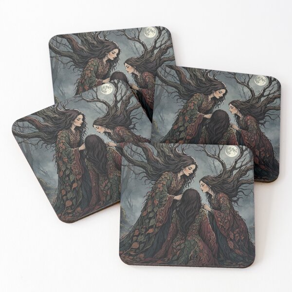 Item preview, Autumn Witches of the Wild Wood designed and sold by Roberta Calabrese.
