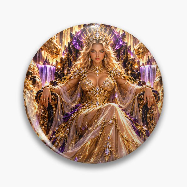 Item preview, Golden Dragon Queen of Divine Power designed and sold by PurvaNimfaMagic.