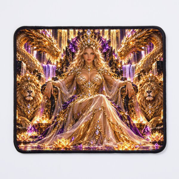 Item preview, Golden Dragon Queen of Divine Power designed and sold by PurvaNimfaMagic.
