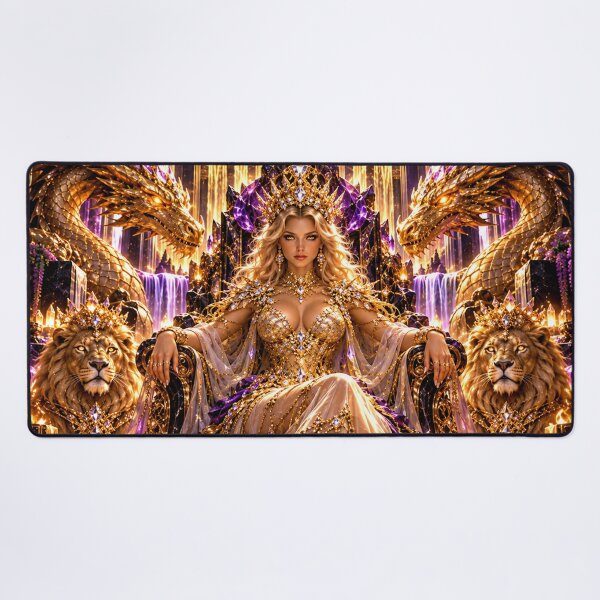 Item preview, Golden Dragon Queen of Divine Power designed and sold by PurvaNimfaMagic.