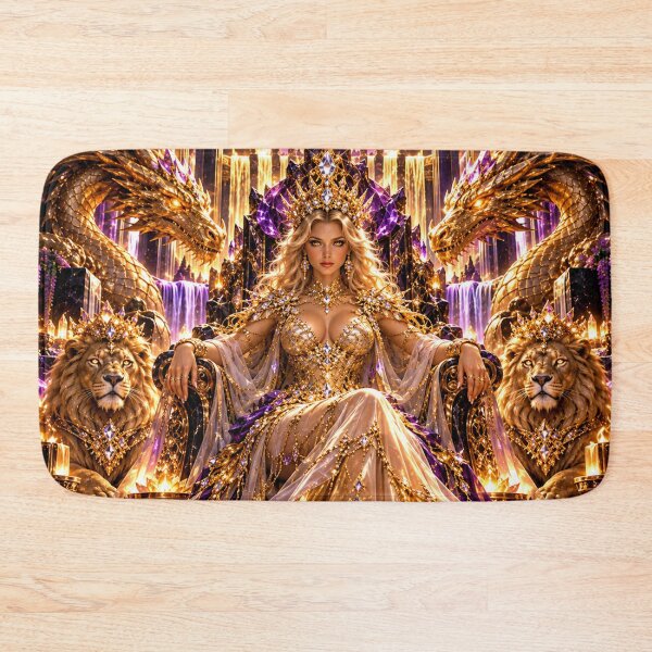 Item preview, Golden Dragon Queen of Divine Power designed and sold by PurvaNimfaMagic.