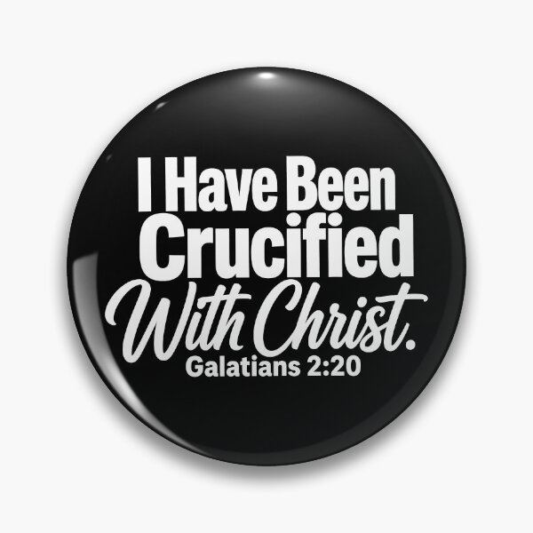 Item preview, Galatians 2:20 I Have Been Crucified With Christ designed and sold by plushism.
