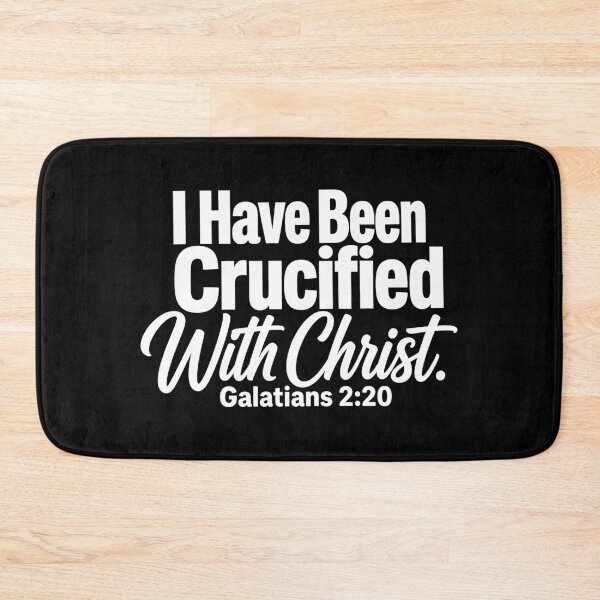 Item preview, Galatians 2:20 I Have Been Crucified With Christ designed and sold by plushism.