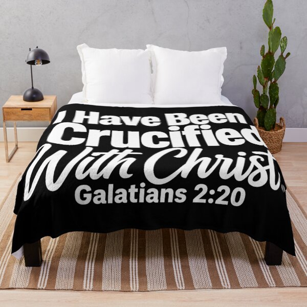 Item preview, Galatians 2:20 I Have Been Crucified With Christ designed and sold by plushism.