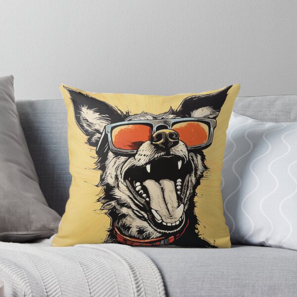 Item preview, Cool Rock Dog with Sunglasses Pop Art designed and sold by Minem39.