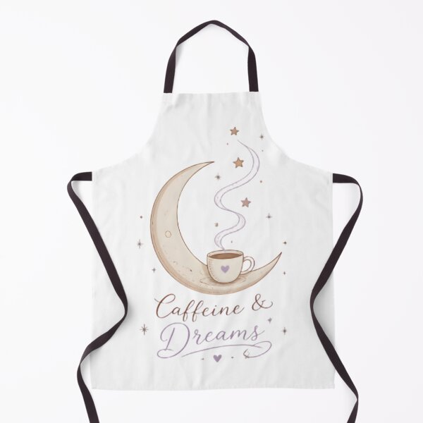 Item preview, Caffeine & Dreams Crescent Moon Coffee | Cozy Celestial Coffee Lover designed and sold by dreamz-world.