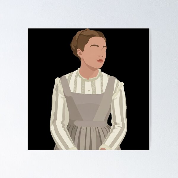 Item preview, Florence Pugh Lineless Illustration designed and sold by dsxclothing.