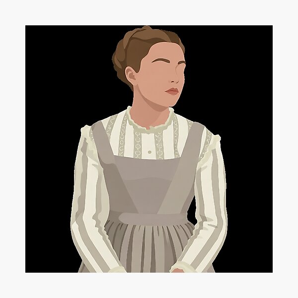 Item preview, Florence Pugh Lineless Illustration designed and sold by dsxclothing.