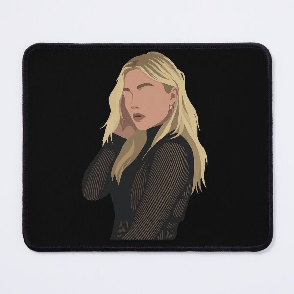 Item preview, Florence Pugh Lineless Illustration designed and sold by dsxclothing.