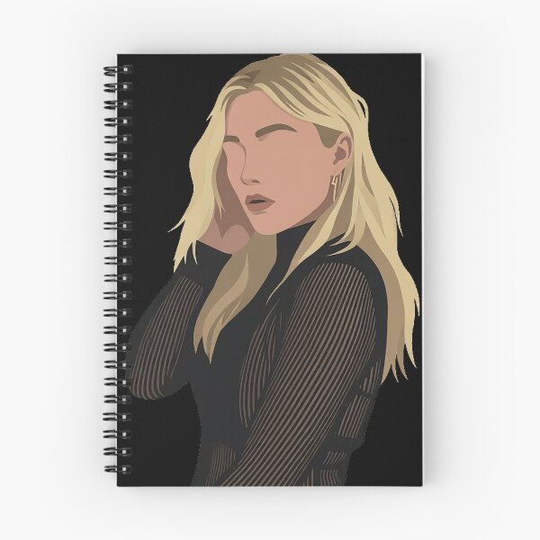 Item preview, Florence Pugh Lineless Illustration designed and sold by dsxclothing.