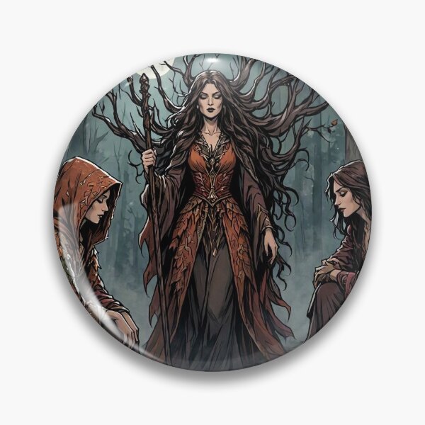 Item preview, Autumn Witches of the Wild Wood designed and sold by Roberta Calabrese.