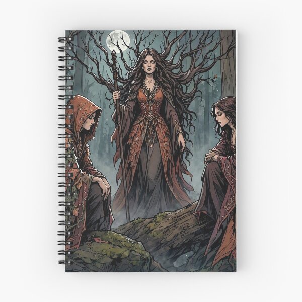 Item preview, Autumn Witches of the Wild Wood designed and sold by Roberta Calabrese.