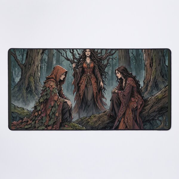 Item preview, Autumn Witches of the Wild Wood designed and sold by Roberta Calabrese.