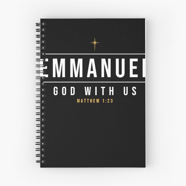 Item preview, Emmanuel God With Us Matthew 1:23 Christian Christmas Faith designed and sold by 198tees.