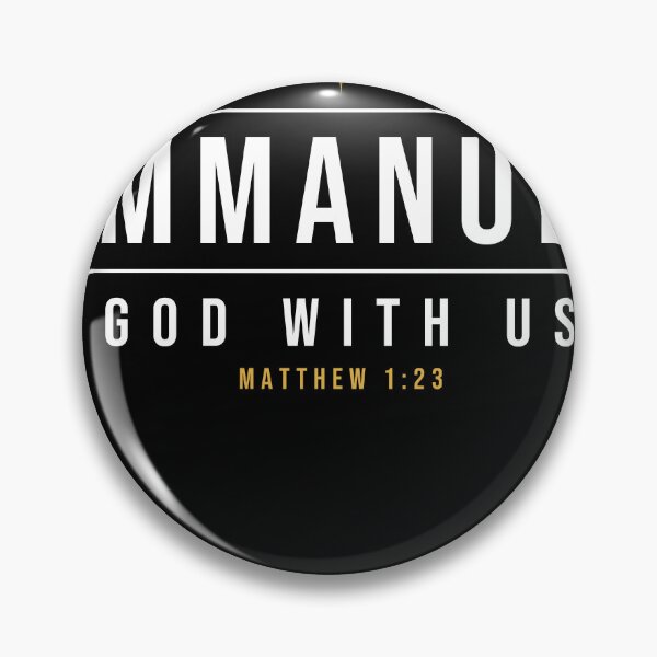 Item preview, Emmanuel God With Us Matthew 1:23 Christian Christmas Faith designed and sold by 198tees.