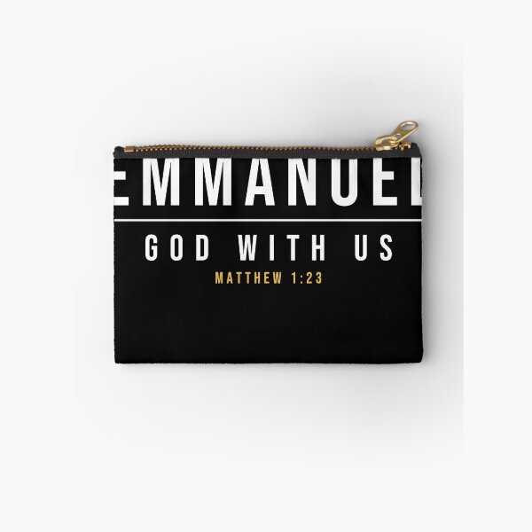 Item preview, Emmanuel God With Us Matthew 1:23 Christian Christmas Faith designed and sold by 198tees.