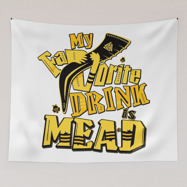 Item preview, My Favorite Drink is Mead - Funny Viking designed and sold by odinodinasatro.