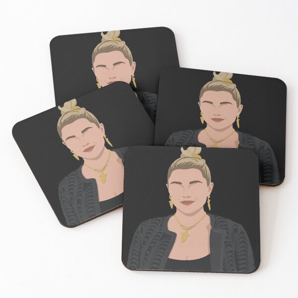Item preview, Florence Pugh Lineless Illustration designed and sold by dsxclothing.