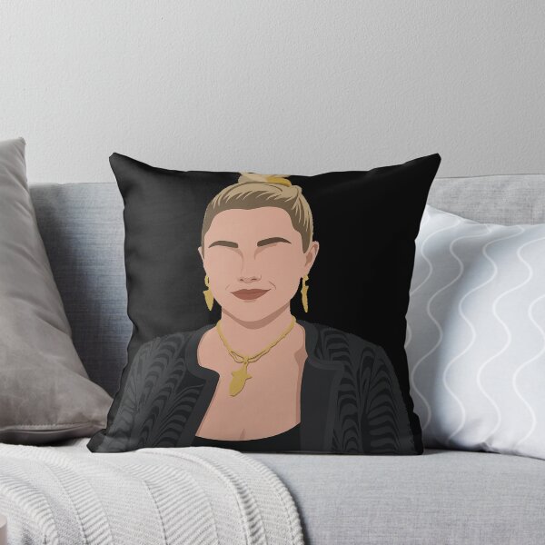 Item preview, Florence Pugh Lineless Illustration designed and sold by dsxclothing.