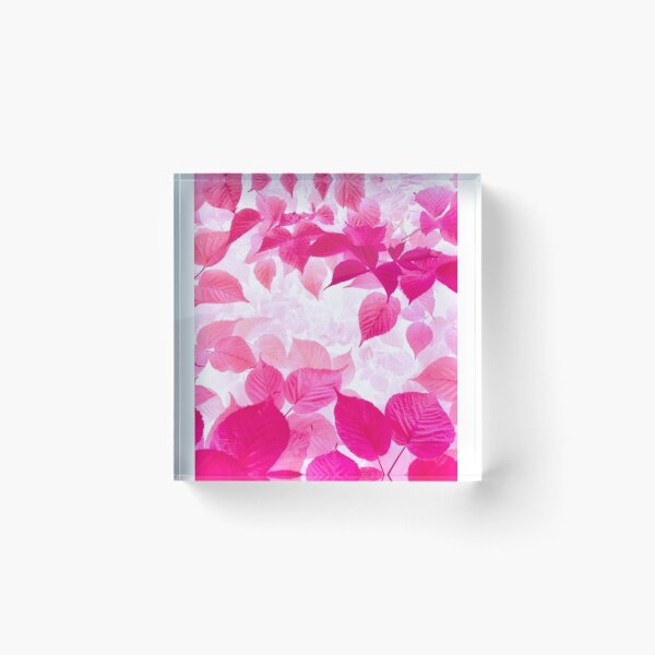Item preview, Magenta Pink Leaf Aesthetic designed and sold by Dew Drop Designs.
