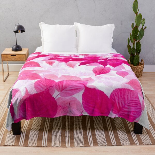 Item preview, Magenta Pink Leaf Aesthetic designed and sold by Dew Drop Designs.