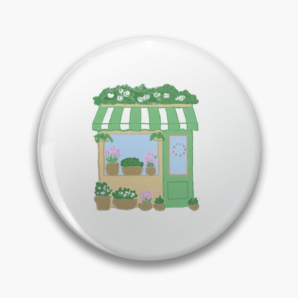 Item preview, cozy flower shop designed and sold by icymountainwild.