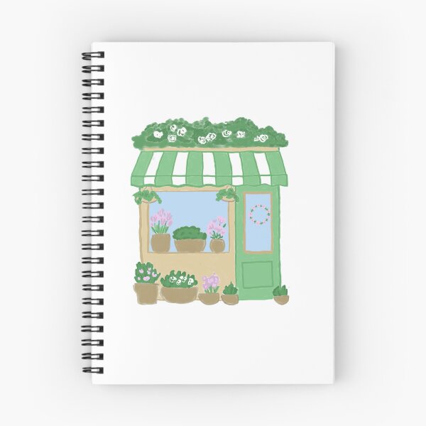 Item preview, cozy flower shop designed and sold by icymountainwild.