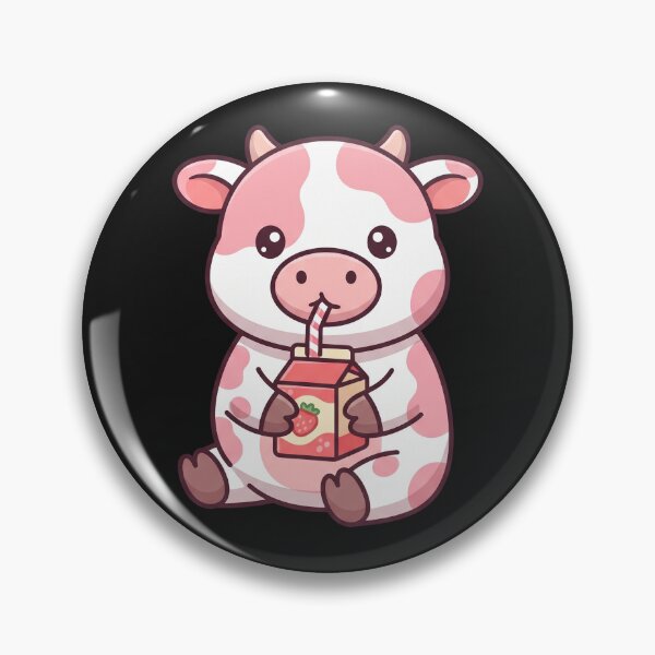 Item preview, Strawberry Milk Cow designed and sold by Rariks.
