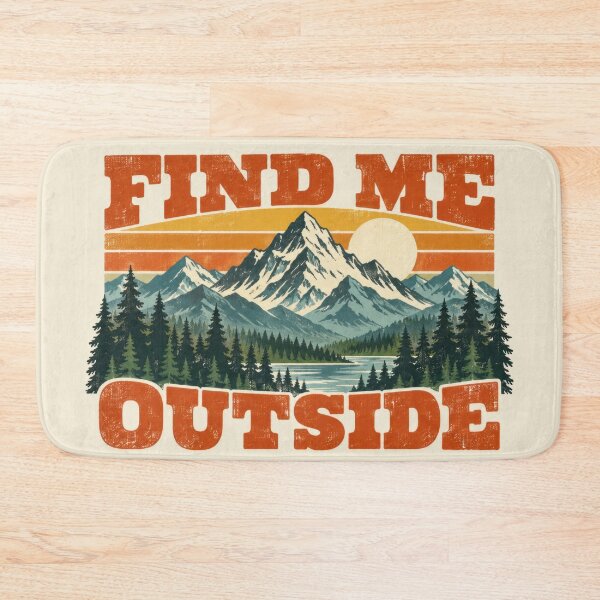 Item preview, Find me outside in the mountains designed and sold by anytka.