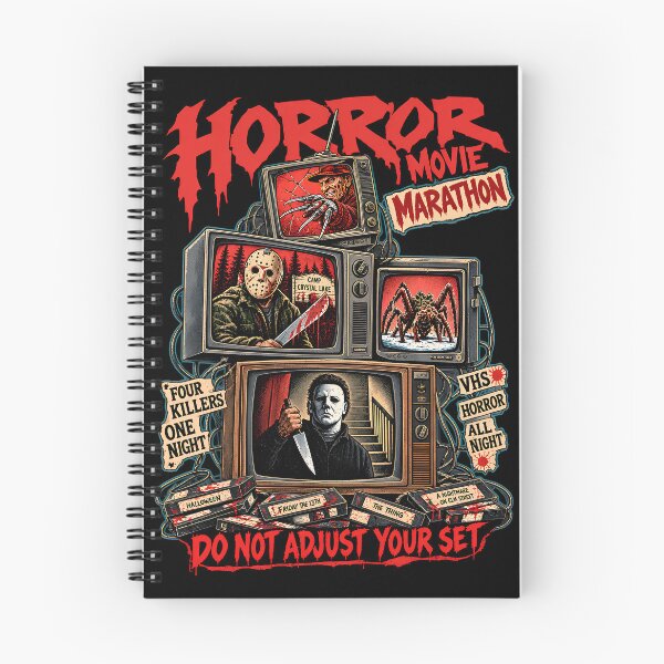 Item preview, Horror Movie Marathon designed and sold by Le-Freak.