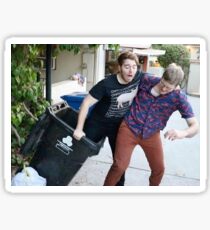 shane dawson and garrett watts Sticker
